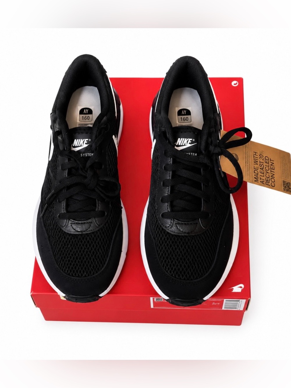 Brand New youth size 4  Air Max Systm (GS) Nike Athletic Sneakers